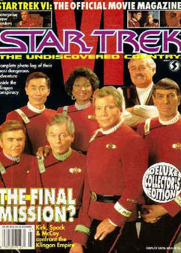 OFFICIAL MOVIE MAGAZINES magazine side cover  1991
